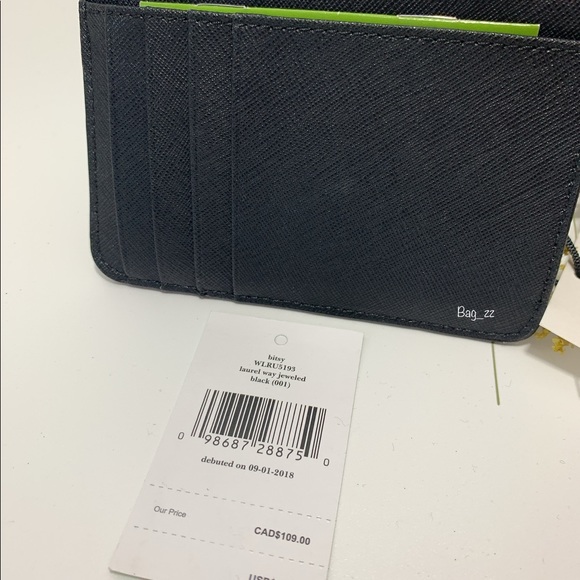 Kate Spade Laurel Way Jeweled Bitsy Cardholder - Picture 4 of 5